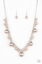 Load image into Gallery viewer, UpTown Pearls - Brown (Paparazzi Jewelry)
