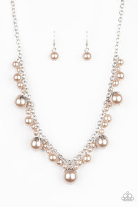 UpTown Pearls - Brown (Paparazzi Jewelry)