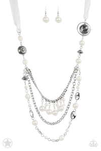 All The Trimmings - Ivory (Paparazzi Jewelry)