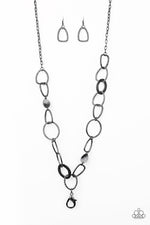Load image into Gallery viewer, Metro Nouveau - Black Lanyard (Paparazzi Jewelry)
