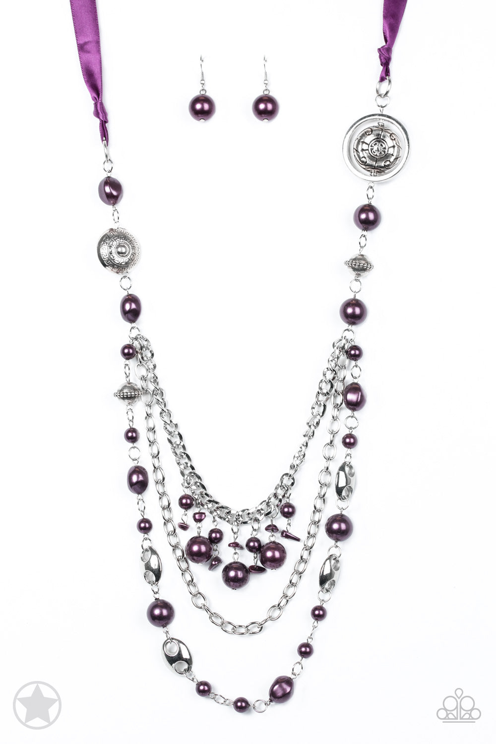 All The Trimmings - Purple (Paparazzi Jewelry)