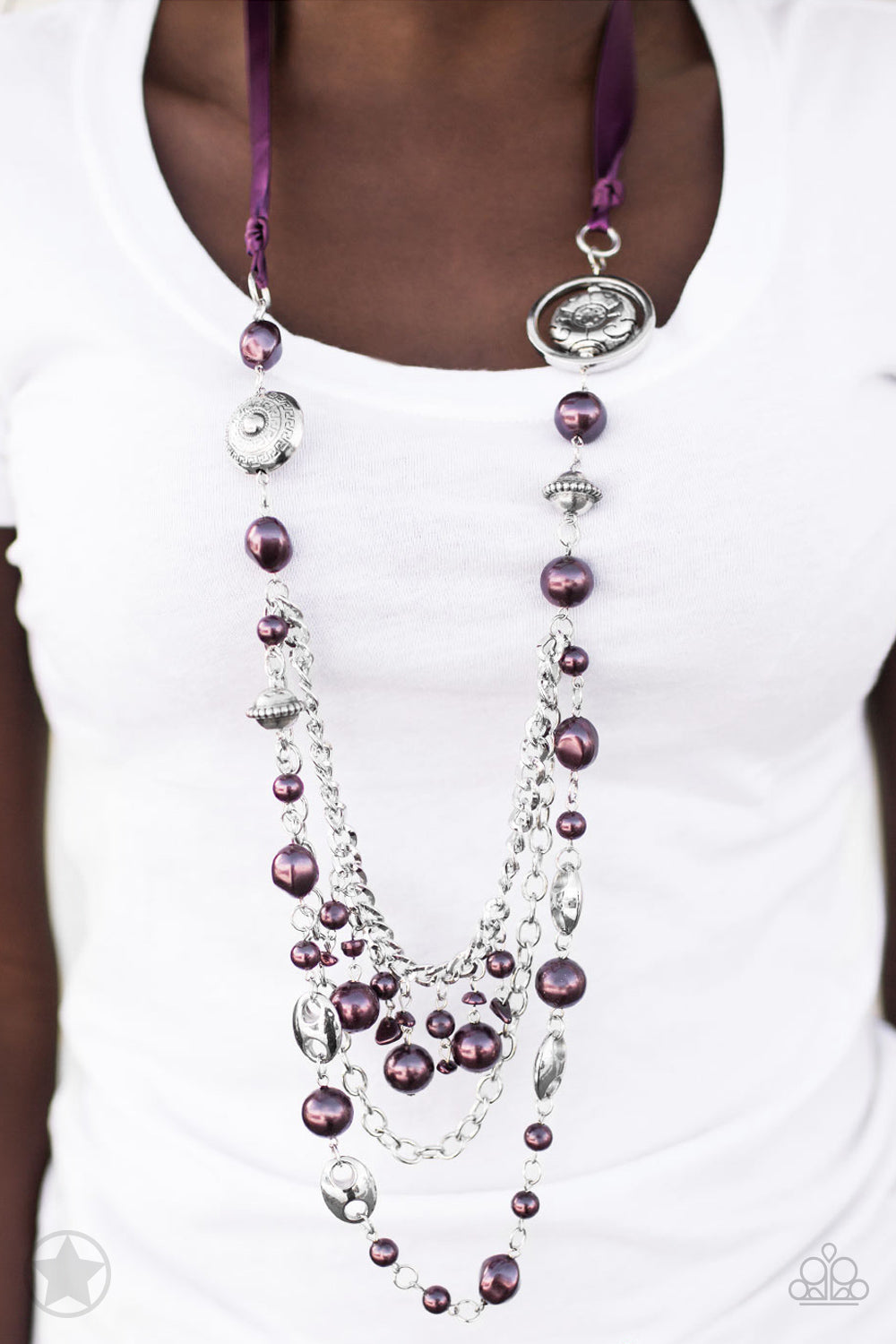 All The Trimmings - Purple (Paparazzi Jewelry)