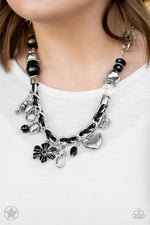 Load image into Gallery viewer, Charmed, I Am Sure - Black (Paparazzi Jewelry)
