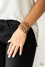 Load image into Gallery viewer, Colorfully Coachella - White Urban Bracelet (Paparazzi Accessories)
