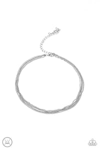 If You Dare - Silver (Paparazzi Jewelry)