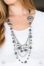 Load image into Gallery viewer, All The Trimmings - Black (Paparazzi Jewelry)
