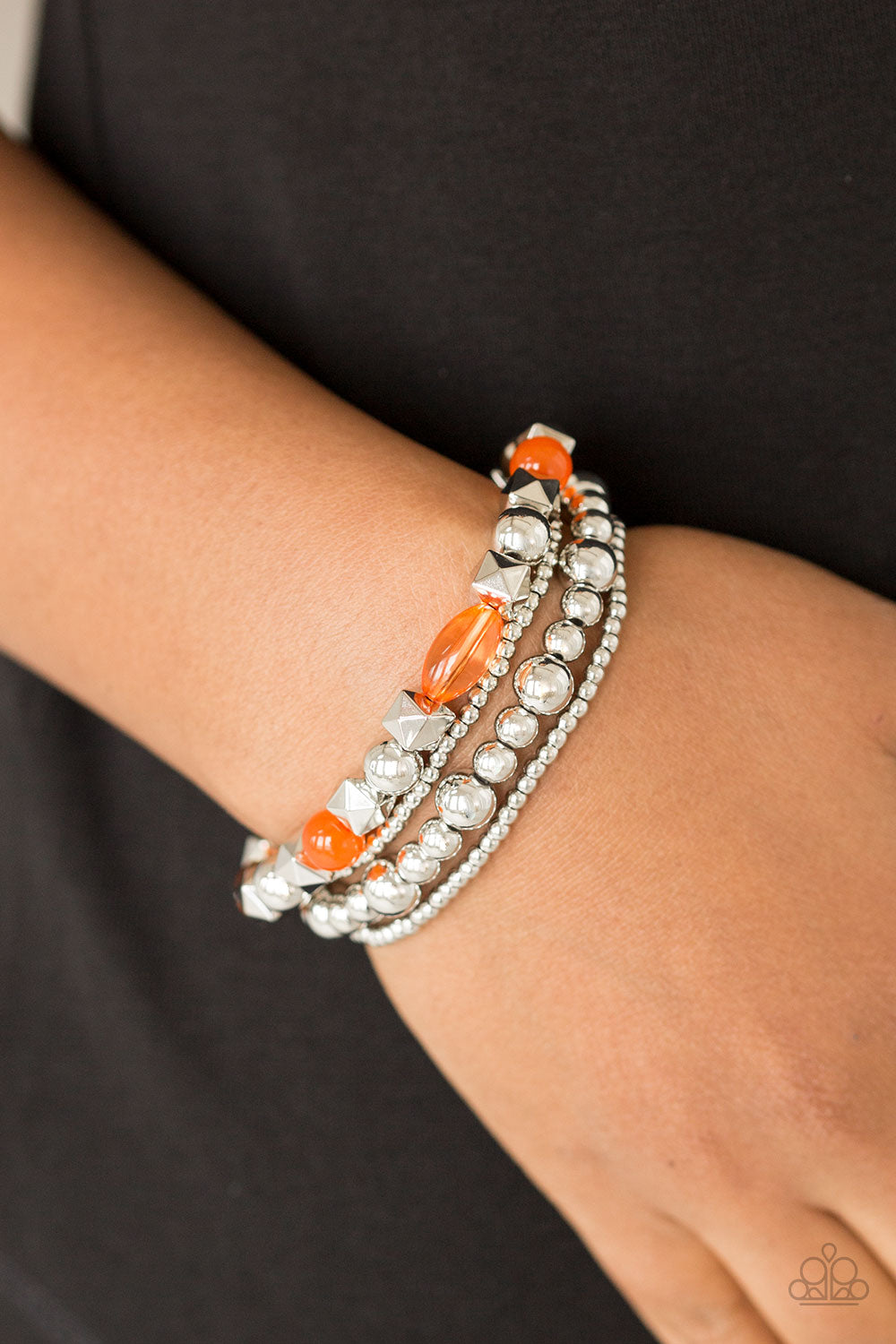 Babe-alicious - Orange (Paparazzi Jewelry)