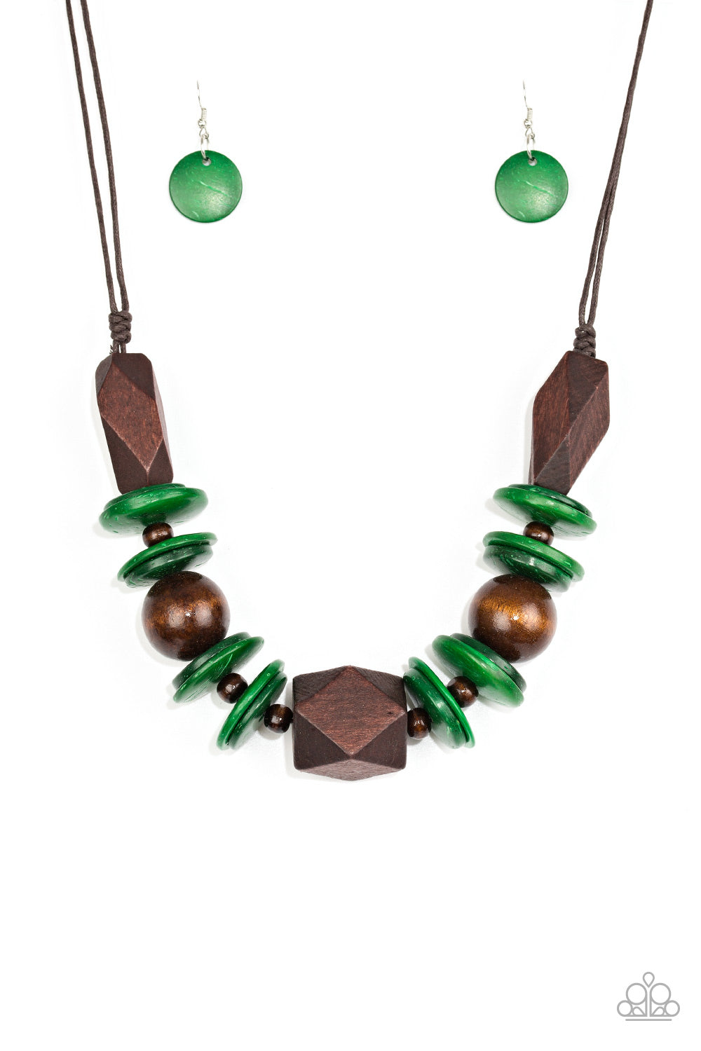 Pacific Paradise - Green (Paparazzi Jewelry)