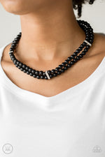 Load image into Gallery viewer, Put On Your Party Dress - Black (Paparazzi Jewelry)
