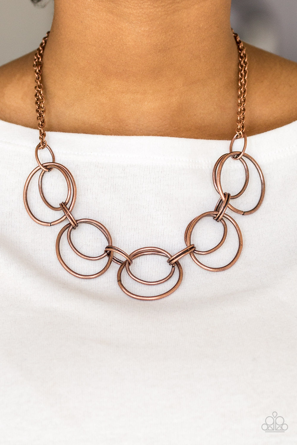 Urban Orbit - Copper (Paparazzi Jewelry)