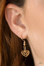 Load image into Gallery viewer, Another Love Story - Gold (Paparazzi Jewelry)
