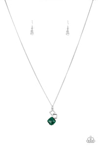 Stylishly Square - Green (Paparazzi Jewelry)