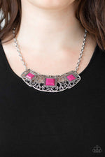 Load image into Gallery viewer, Feeling Inde-PENDANT - Pink (Paparazzi Jewelry)
