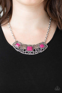 Feeling Inde-PENDANT - Pink (Paparazzi Jewelry)