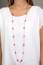 Load image into Gallery viewer, Glassy Glamorous - Pink (Paparazzi Jewelry)
