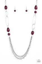 Load image into Gallery viewer, Pleasant Promenade - Purple (Paparazzi Jewelry)
