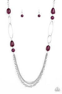 Pleasant Promenade - Purple (Paparazzi Jewelry)