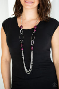 Pleasant Promenade - Purple (Paparazzi Jewelry)