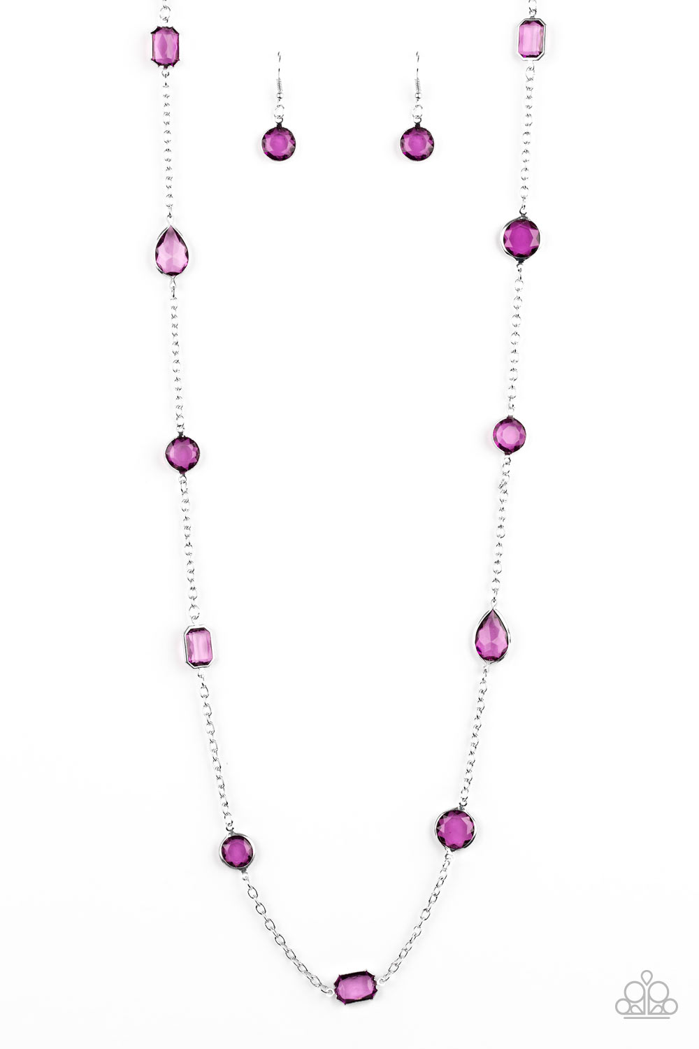 Glassy Glamorous - Purple (Paparazzi Jewelry)