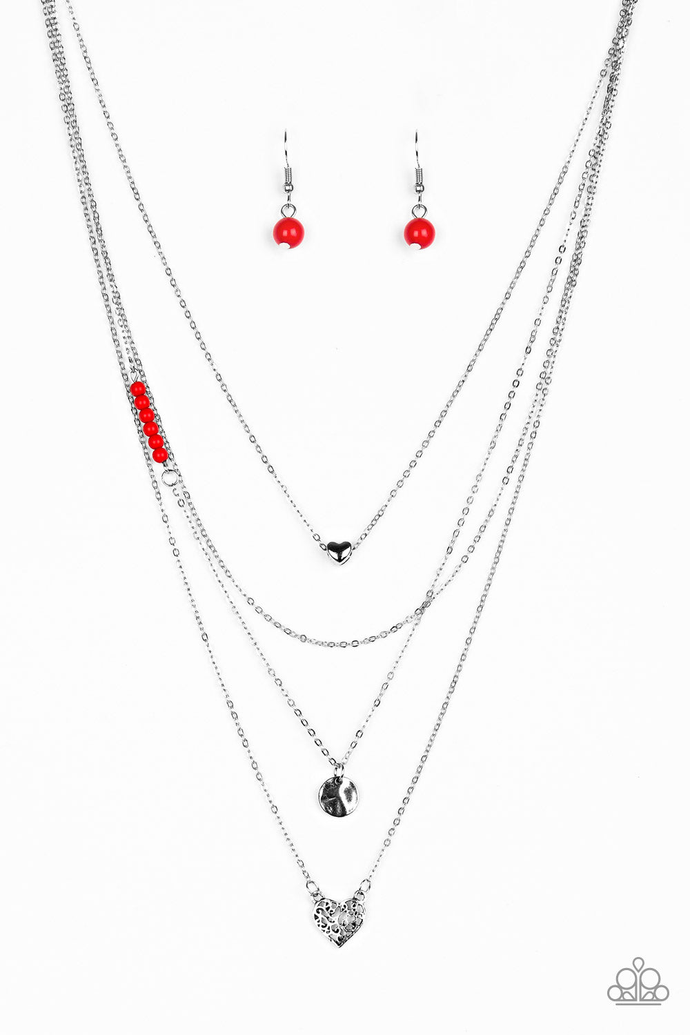 Gypsy Heart - Red (Paparazzi Jewelry)