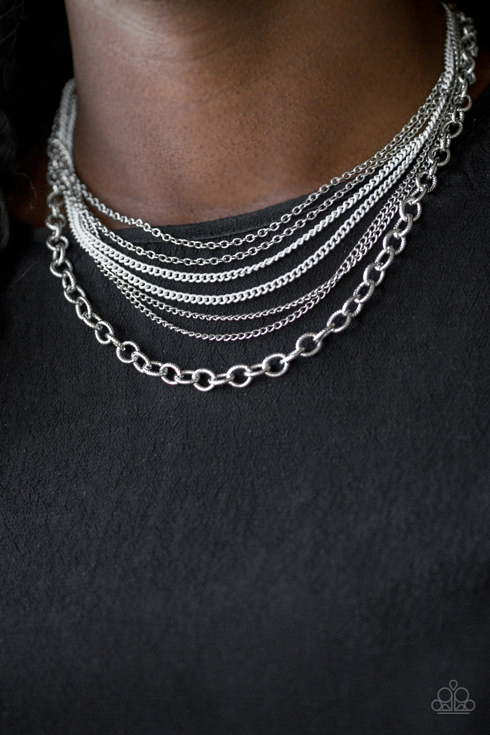 Intensely Industrial - White (Paparazzi Jewelry)