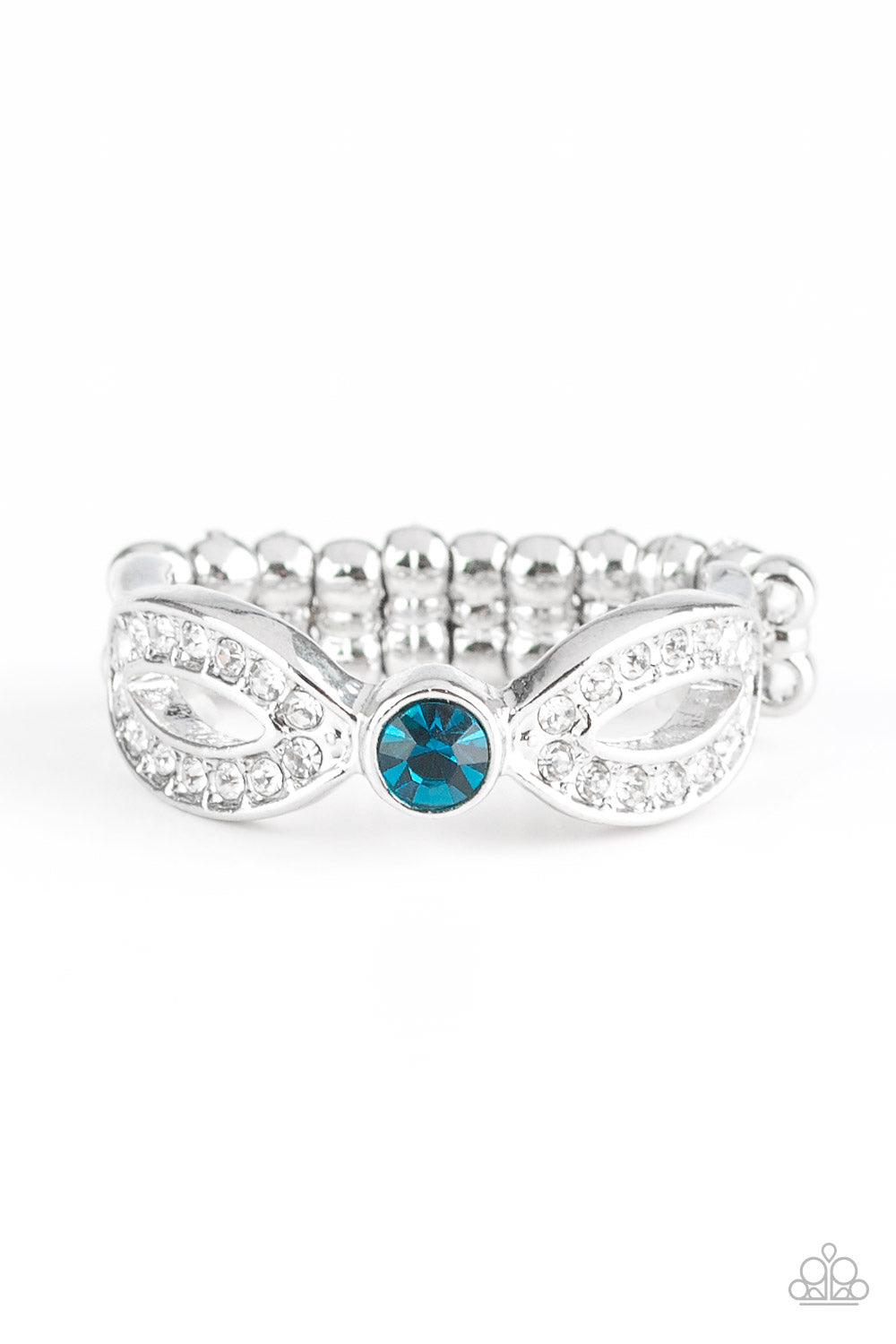 Extra Side Of Elegance - Blue (Paparazzi Jewelry)