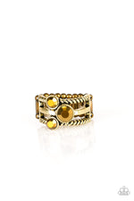 Load image into Gallery viewer, Head In The Stars - Brass (Paparazzi Jewelry)
