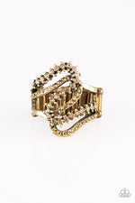 Load image into Gallery viewer, Make Waves - Brass (Paparazzi Accessories)
