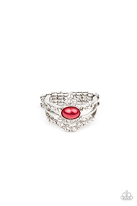 Timeless Tiaras - Red (Paparazzi Jewelry)