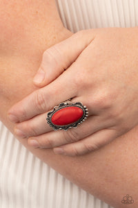 Open Range - Red (Paparazzi Jewelry)