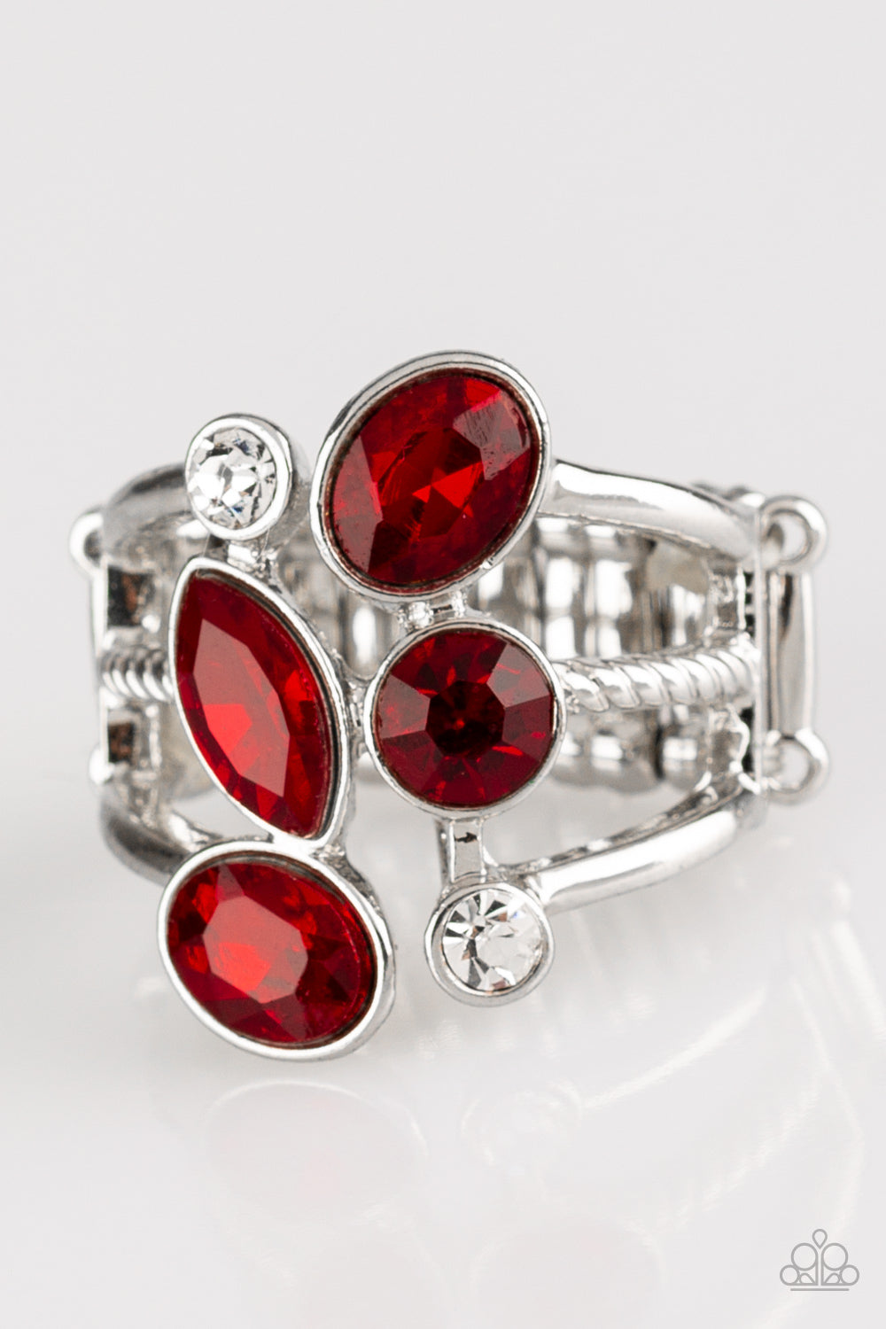 Metro Mingle - Red (Paparazzi Jewelry)