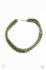 Load image into Gallery viewer, Put On Your Party Dress - Green (Paparazzi Jewelry)
