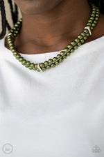 Load image into Gallery viewer, Put On Your Party Dress - Green (Paparazzi Jewelry)
