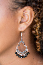 Load image into Gallery viewer, Babe Alert - Black (Paparazzi Jewelry)
