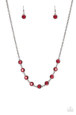 Load image into Gallery viewer, Starlit Socials - Red Necklace (Paparazzi Accessories)
