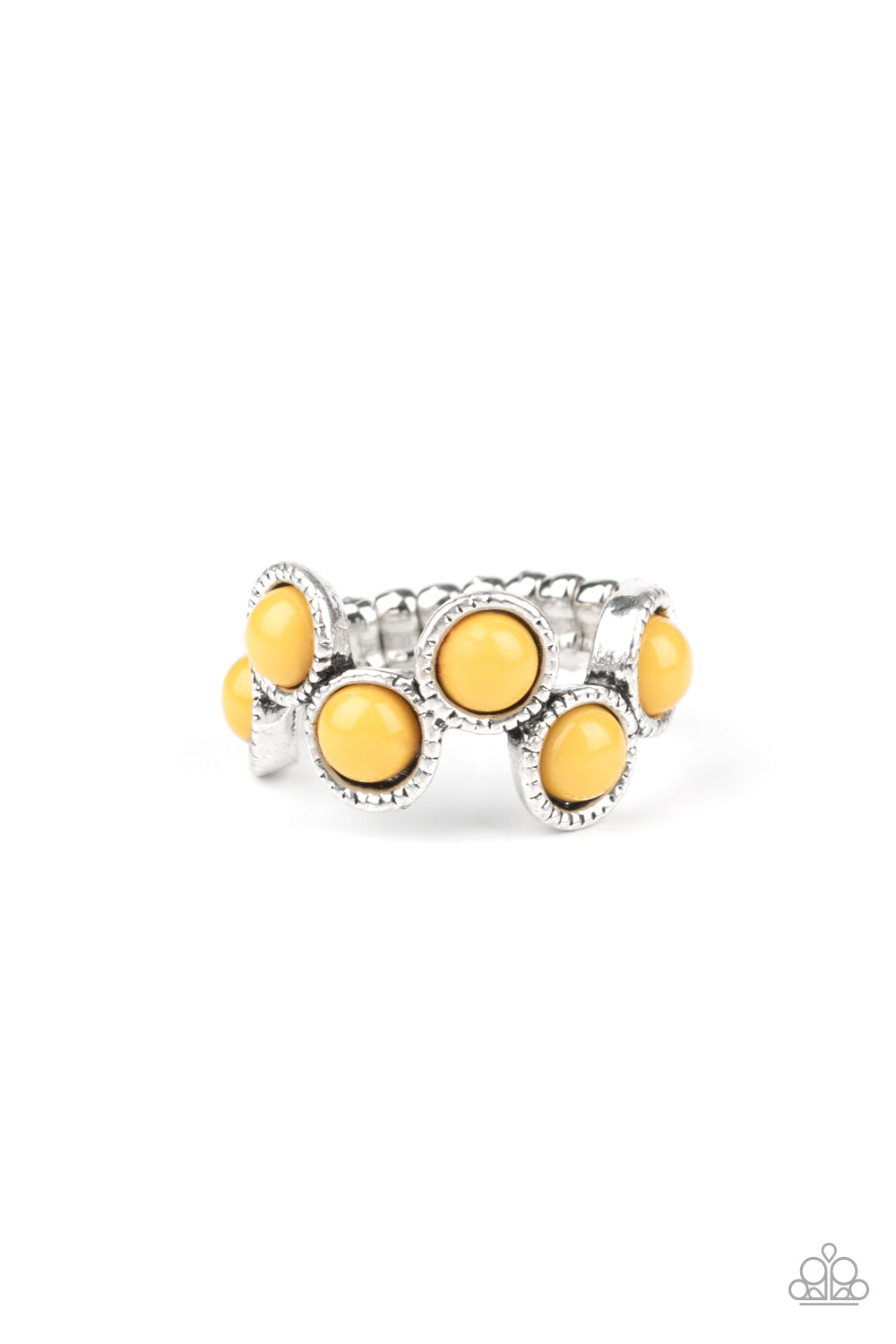 Foxy Fabulous - Yellow (Paparazzi Jewelry)