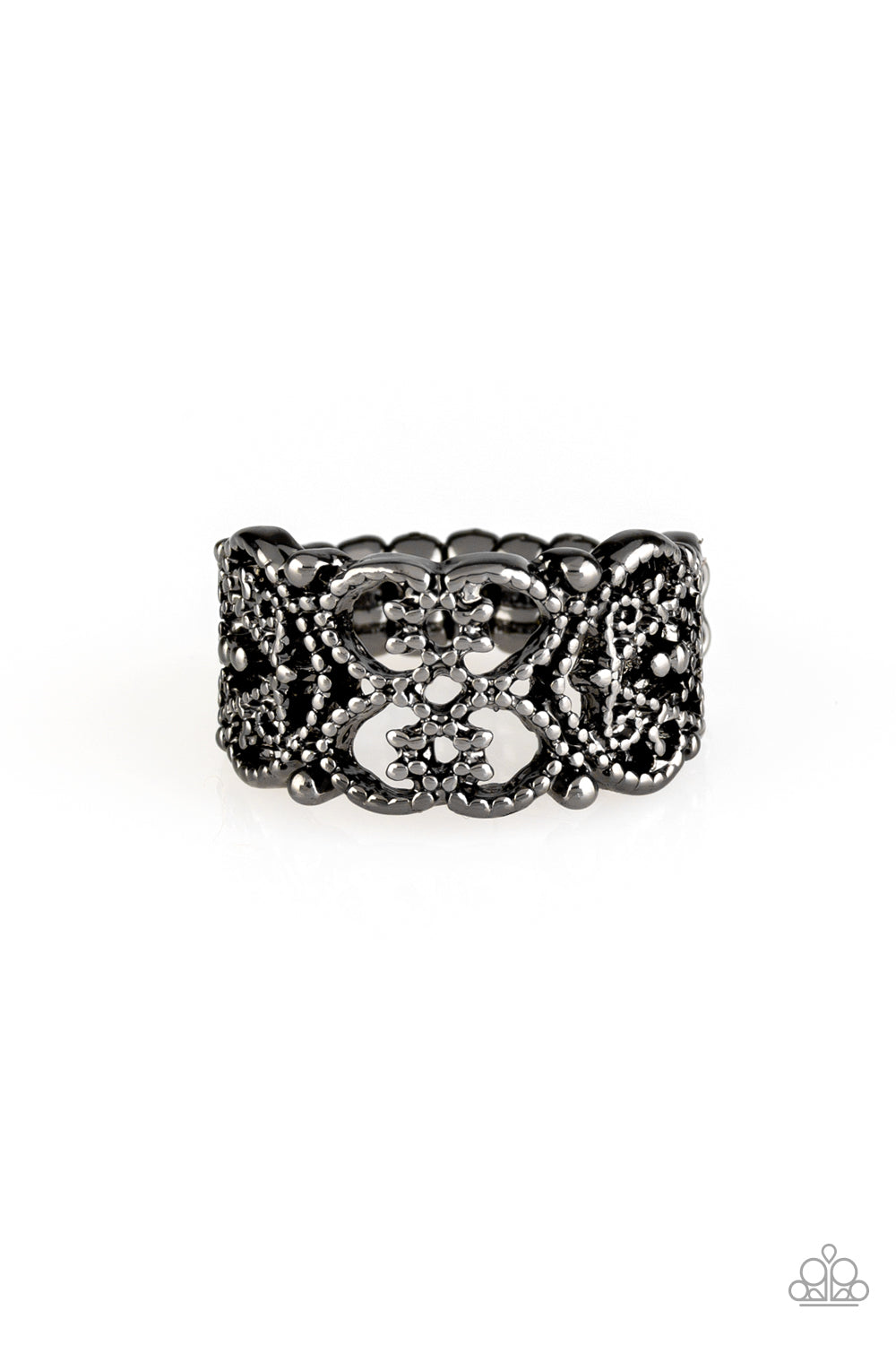 Tell Me How You Really FRILL - Black (Paparazzi Jewelry)