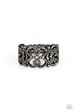 Load image into Gallery viewer, Tell Me How You Really FRILL - Black (Paparazzi Jewelry)
