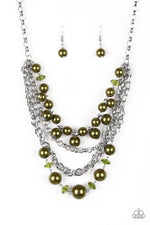 Load image into Gallery viewer, Rockin Rockette - Green (Paparazzi Jewelry)
