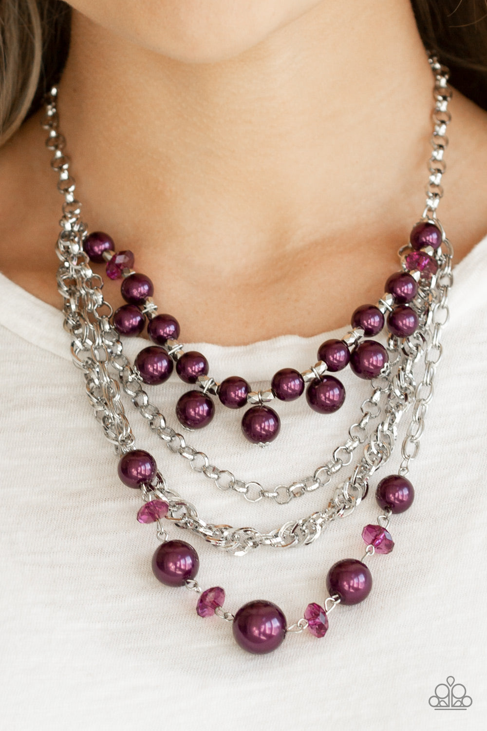 Rockin Rockette - Purple (Paparazzi Jewelry)