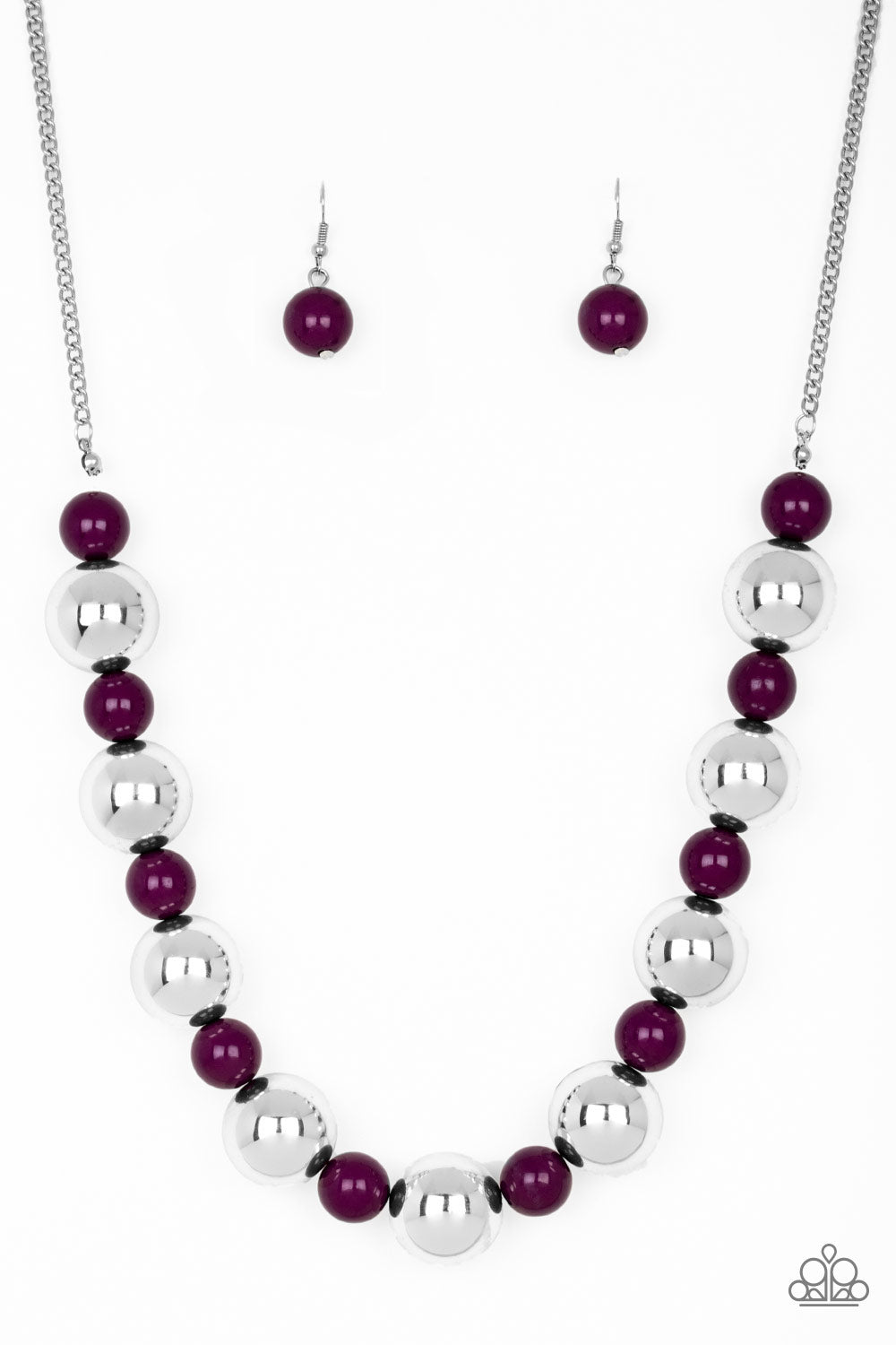 Top Pop - Purple (Paparazzi Jewelry)