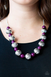 Top Pop - Purple (Paparazzi Jewelry)