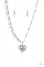 Load image into Gallery viewer, Forever In My Heart - Silver (Paparazzi Jewelry)
