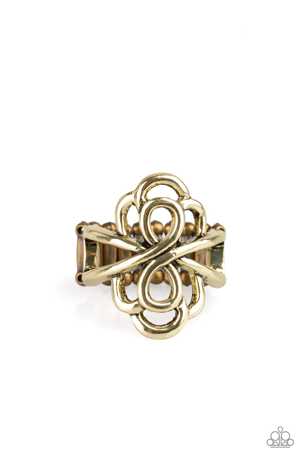 Ever Entwined - Brass (Paparazzi Accessories)