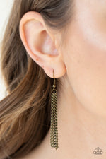 Load image into Gallery viewer, Courageous Contour - Brass (Paparazzi Jewelry)
