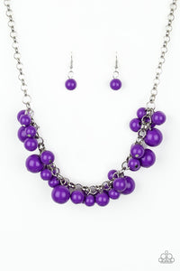 Walk This BROADWAY - Purple (Paparazzi Jewelry)