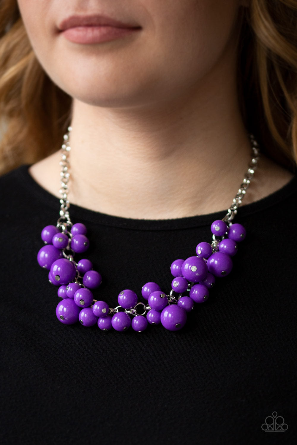 Walk This BROADWAY - Purple (Paparazzi Jewelry)