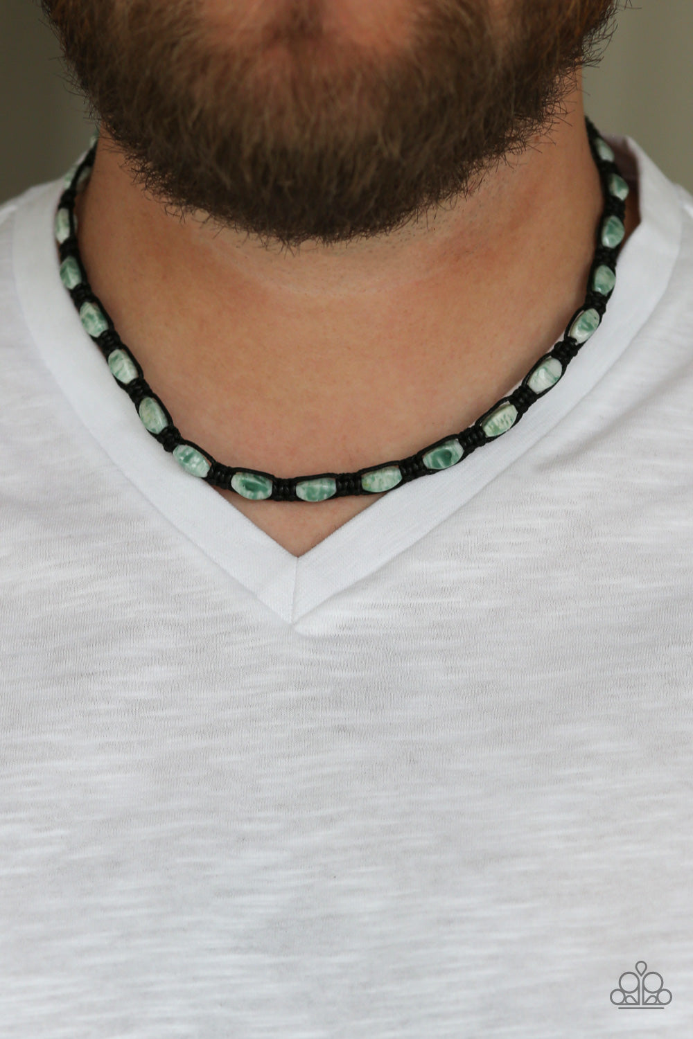 Slip and ROCKSLIDE - Green (Paparazzi Jewelry)