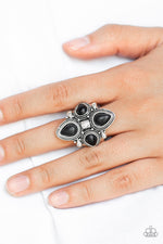 Load image into Gallery viewer, Dune Runner - Black (Paparazzi Jewelry)
