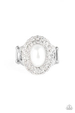 Load image into Gallery viewer, Sprinkle On The Shimmer - White Ring (Paparazzi Accessories)
